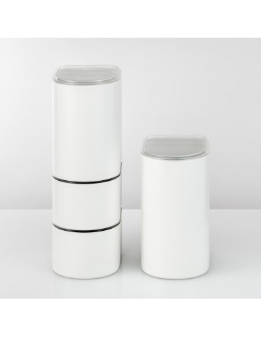 Pojemnik metalowy 3l LOFT piaskowy MATT Wesco