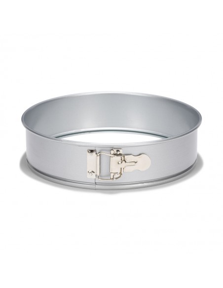 Patisse - Tortownica zapinana ze szklanym spodem 25cm SILVER-TOP