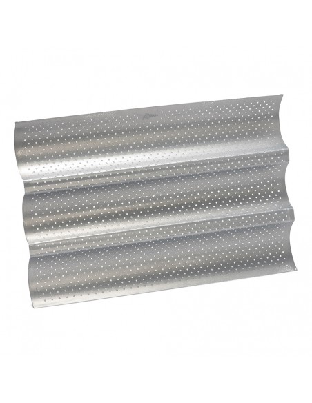Patisse - Forma do pieczenia 3 bagietek 38x24cm SILVER-TOP