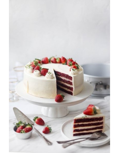 Patisse - Tortownica wysoka zapinana z szerokim spodem 18cm PROFI