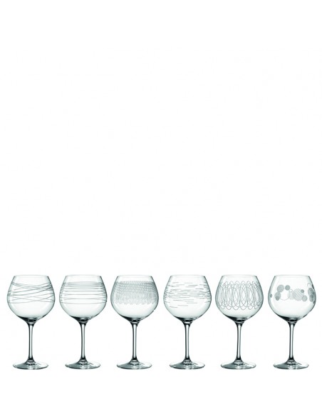 Leonardo - Zestaw 6 kieliszków do wina burgund 630ml CASELLA