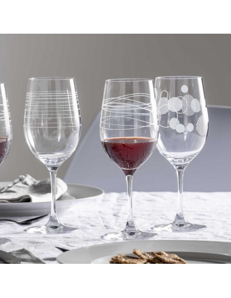 Leonardo - Zestaw 6 kieliszków do czerwonego wina 430ml CASELLA