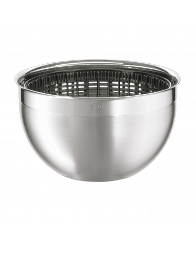 Suszarka wirówka do sałaty szklana pokrywą 24cm...