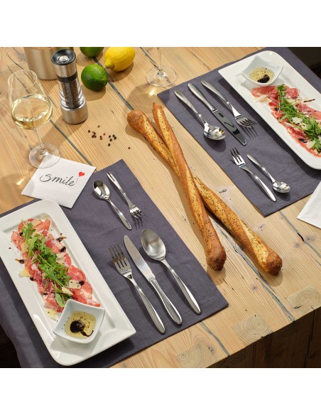 Zestaw sztućców CULTURE 30cz. wysoki połysk - Roesle
