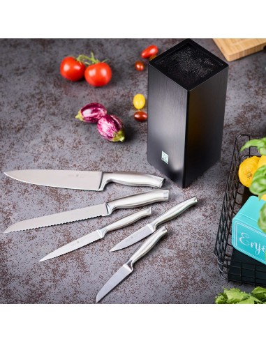 Zestaw 5 noży w bloku - Roesle