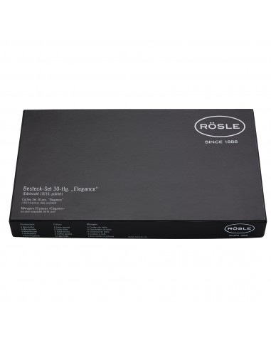 Zestaw sztućców ELEGANCE 30cz. - Roesle