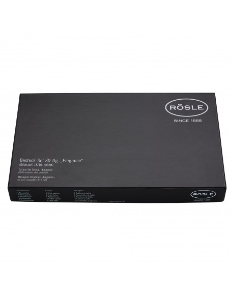 Zestaw sztućców ELEGANCE 30cz. - Roesle