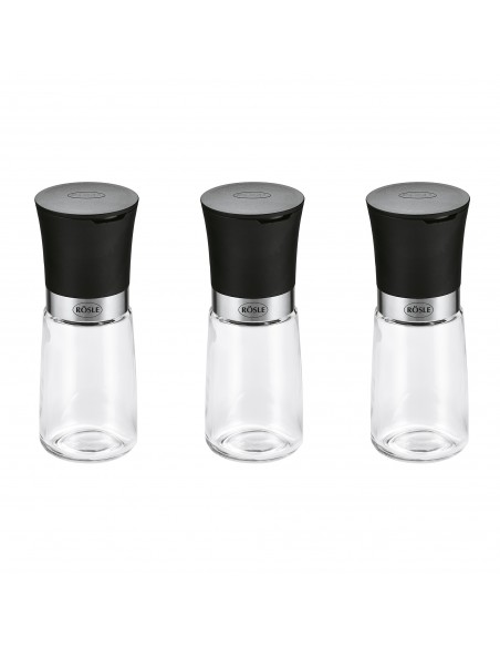 Zestaw 3 młynków do przypraw - Roesle