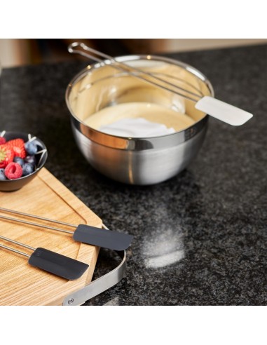 Łopatka szpatuła silikonowa biała 26cm - Roesle