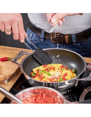 Łopatka szpatuła silikonowa biała 26cm - Roesle