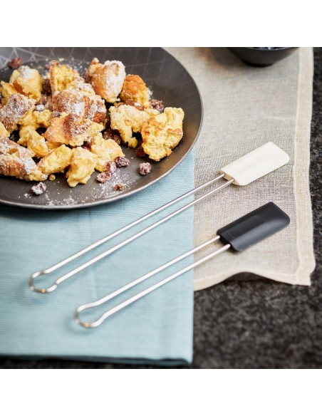 Łopatka szpatuła silikonowa biała 20cm - Roesle