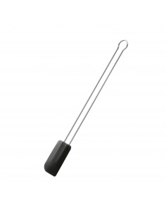 Łopatka szpatuła silikonowa czarna 26cm - Roesle