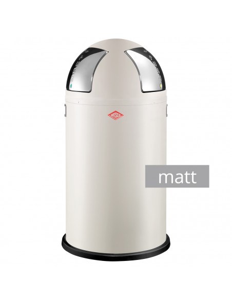 Kosz na śmieci piaskowy matt 50l Push Two Wesco
