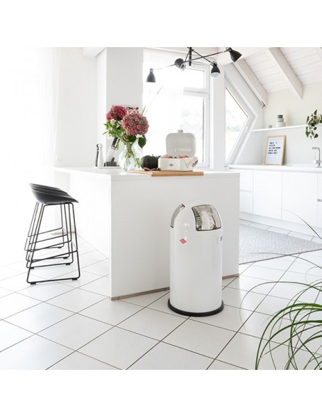 Kosz na śmieci piaskowy matt 50l Push Two Wesco