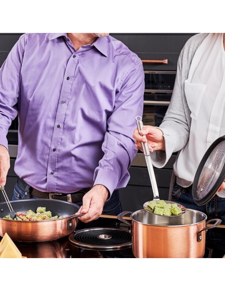 Łyżka cedzakowa płaska 12cm - Roesle