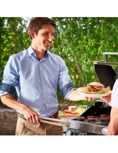 Szczypce grillowe z blokadą 40cm BBQ - Roesle 2