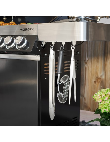 Szczypce grillowe z blokadą 40cm BBQ - Roesle