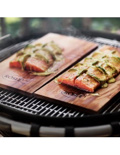 Zestaw 2sz deska cedrowa do grillowania BBQ - Roesle 2
