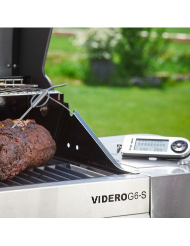 Termometr cyfrowy  z sondą BBQ - Roesle