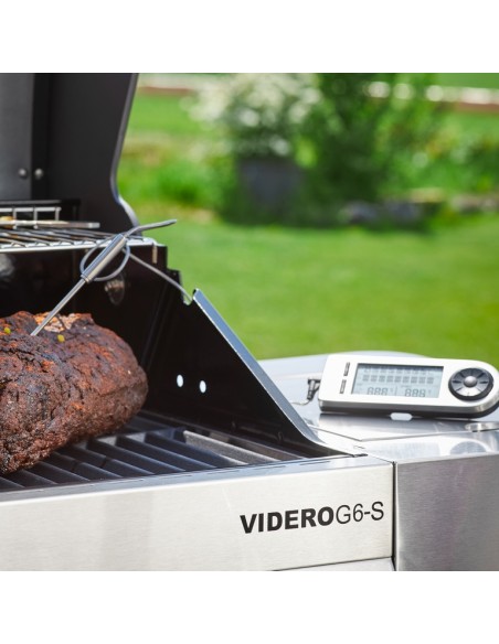 Termometr cyfrowy  z sondą BBQ - Roesle