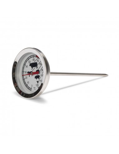 Termometr ze szpikulcem ze stali nierdzewnej do 120stopni - Patisse