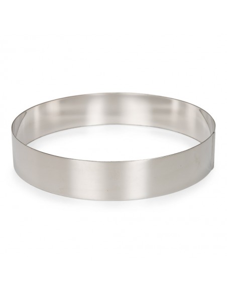 Pierścień do ciasta ze stali nierdzewnej 24cm - Patisse