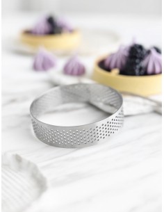Perforowany okrągły pierścień do wypieków 8cm - Patisse 2