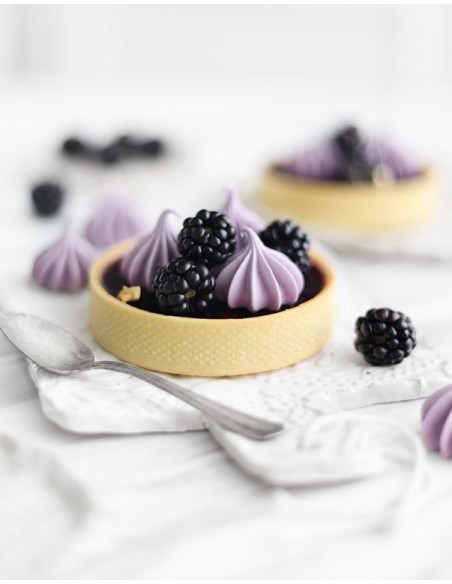 Perforowany okrągły pierścień do wypieków 8cm - Patisse