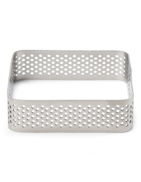 Perforowany kwadratowy pierścień do wypieków 7cm - Patisse