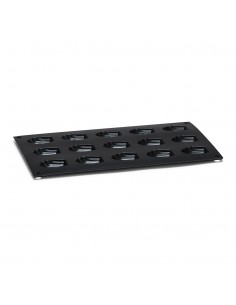 Silikonowa forma na 15 mini magdalenek 29x17cm STARFLEX -...