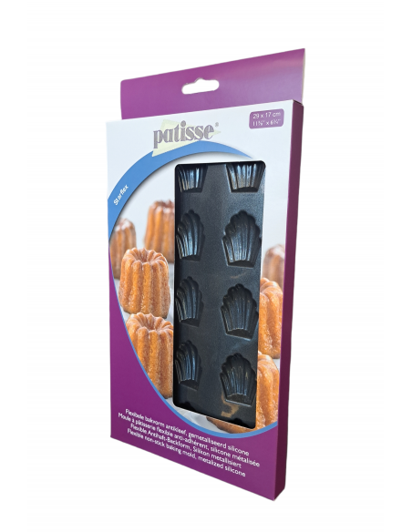 Silikonowa forma na 15 mini magdalenek 29x17cm STARFLEX - Patisse
