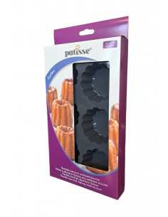 Silikonowa forma na 6 mini tart 29x17cm STARFLEX - Patisse 2