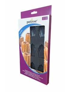 Silikonowa forma na 9 magdalenek 29x17cm STARFLEX - Patisse 2