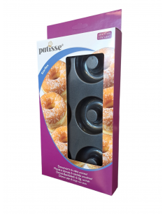 Silikonowa forma na 6 mini pączków 29x17cm STARFLEX- Patisse 2