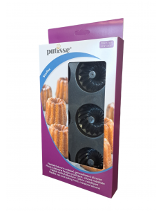 Silikonowa forma na 6 mini babek 29x17cm STARFLEX - Patisse 2
