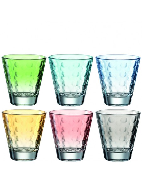 Zestaw 6 szklanek pastel 215ml Opitc