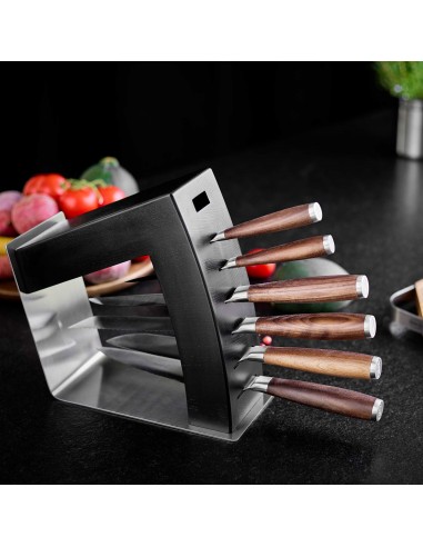 Blok do noży MoveX czarny - Roesle