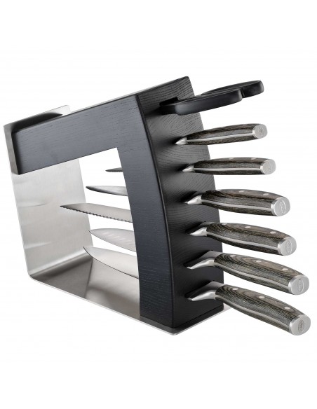 Blok do noży MoveX czarny - Roesle