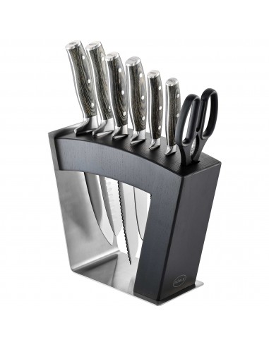 Blok do noży MoveX czarny - Roesle