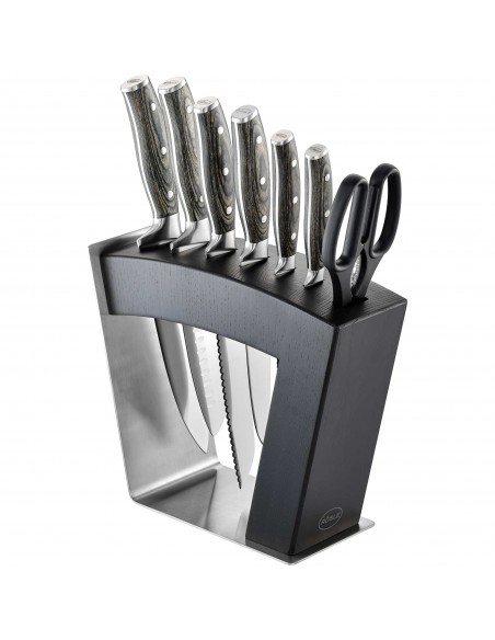 Blok do noży MoveX czarny - Roesle