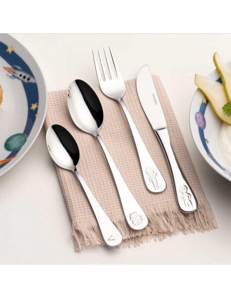 Zestaw 4cz sztućców dla dzieci AVVENTURA - Leonardo