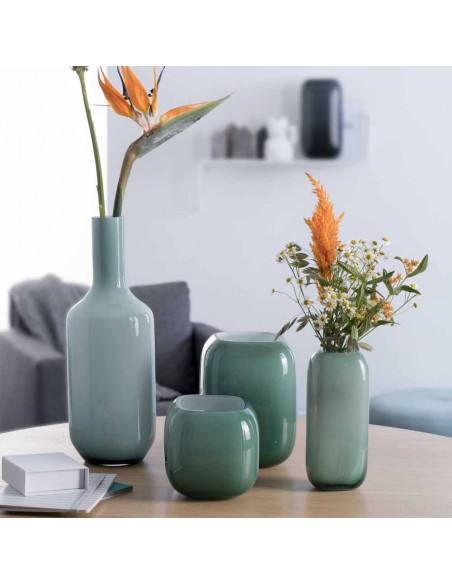 Wazon 25x15cm zielony MILANO - Leonardo