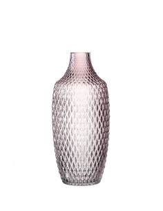 Wazon szklany h 30cm fiolet POESIA - Leonardo