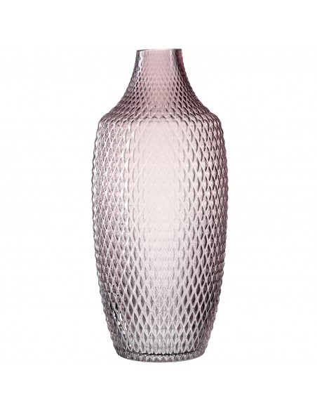 Wazon szklany h 40cm fiolet POESIA - Leonardo