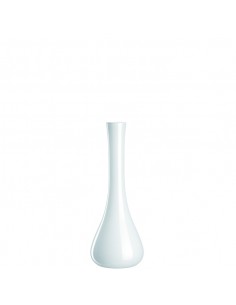 Wazon szklany h 40cm biały SACCHETTA - Leonardo