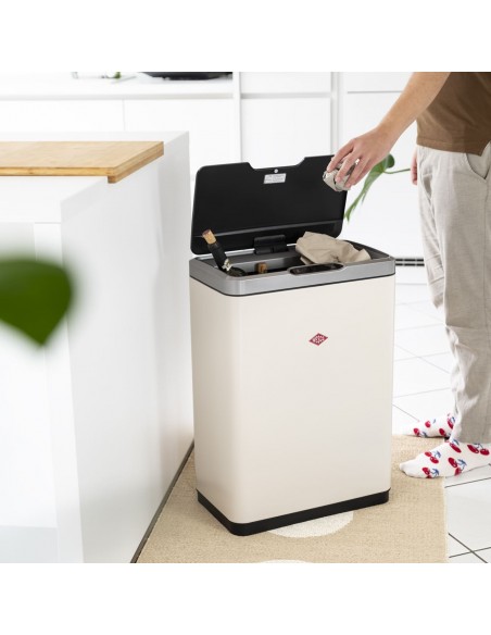 Kosz na śmieci grafitowy MATT i.Master Double - Wesco