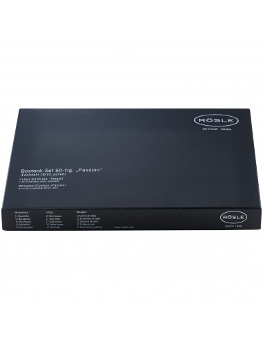 Zestaw sztućców PASSION 60cz. - Roesle