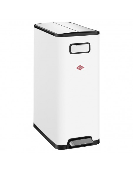 Kosz na śmieci biały mat Big Double Master - Wesco