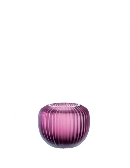 Wazon szklany 9 cm jagodowy  BELLAGIO - Leonardo