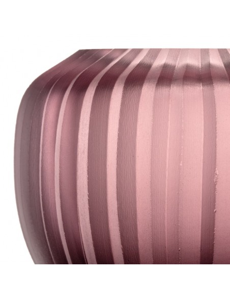 Wazon szklany 9 cm jagodowy  BELLAGIO - Leonardo